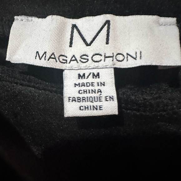 Magaschoni Black Boot Cut Flare Pants: M - Picture 3 of 3